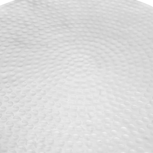 vidaXL Coffee Table Round Aluminium Silver