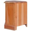 vidaXL Corner TV Cabinet 80x40x49 cm Solid Wood Mahogany