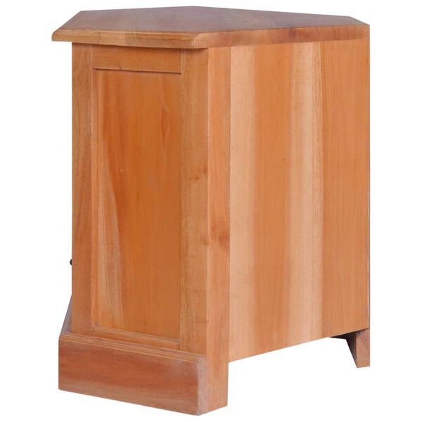 vidaXL Corner TV Cabinet 80x40x49 cm Solid Wood Mahogany