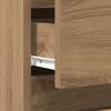 vidaXL Bedside Cabinet with Drawer 2 pcs Artisan Oak 40 x 35 x 50 cm