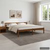 vidaXL Bed Frame without Mattress Honey Brown Solid Pine Wood 160x200cm