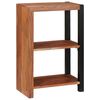 vidaXL Bookshelf Brown 50 x 30 x 75 cm Solid Acacia wood
