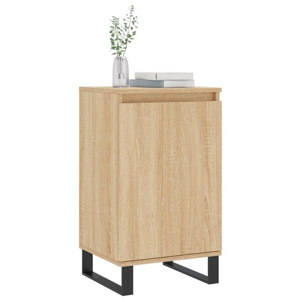 vidaXL Sideboard Sonoma Oak 40x35x70 cm Engineered Wood