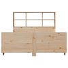 vidaXL Bookcase Bed without Mattress 140x200 cm Solid Wood