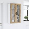 vidaXL Kitchen Wall Cabinet Wall-mounted Artisan Oak 60 x 31 x 100 cm
