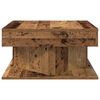 vidaXL Coffee Table Old Wood 55x55x30 cm Engineered Wood