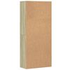 vidaXL Highboard Sonoma Oak 80x35x180 cm Engineered Wood