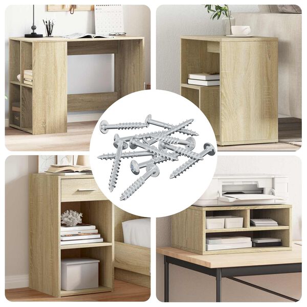 vidaXL Screw 7792 pcs Silver 9.8 x 35 mm Iron