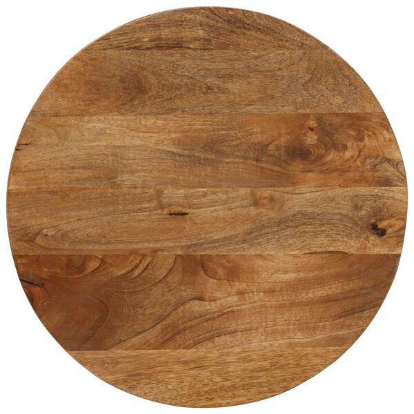 vidaXL Table Top &Oslash; 50x3.8 cm Round Solid Wood Mango