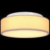 vidaXL Ceiling Lamp with Spotlights Taupe 38 x 38 x 13.5 cm Fabric