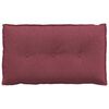 vidaXL Back Pillow Wine Red 80 x 19 x 50 cm Fabric