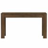 vidaXL Dining Table Brown Oak 140x74.5x76 cm Engineered Wood