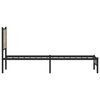vidaXL Metal Bed Frame without Mattress Sonoma Oak 80x200 cm