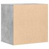 vidaXL Corner Chest of Drawers Concrete Grey 60x41x58 cm Engineered Wood