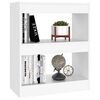 vidaXL Book Cabinet/Room Divider White 60x30x72 cm