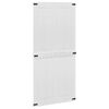 vidaXL Door Corona White 100 x 210 cm Engineered Wood
