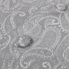 Men's Paisley Wedding Waistcoat Set Size 52 Silver