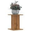vidaXL Plant Stands 2 pcs Artisian Oak 30x30x40 cm Engineered Wood