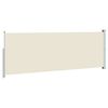 vidaXL Retractable Side Awning 160 x 500 cm Cream