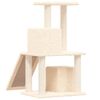 vidaXL Cat Tree with Sisal Scratching Posts Cream 82 cm