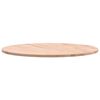vidaXL Table Top &Oslash;60x1.5 cm Round Solid Wood Beech