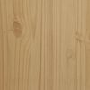 vidaXL Sideboard FLORO Wax Brown 114x43x74 cm Solid Wood Pine