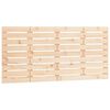 vidaXL Wall Headboard 126x3x63 cm Solid Wood Pine