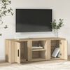 vidaXL TV Cabinet Sonoma Oak 100x31.5x35 cm Engineered Wood