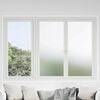 vidaXL Window Film Frosted White 90x500 cm PVC