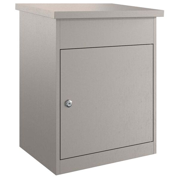 vidaXL Parcel Drop Box Rusty 47.5 x 38 x 59 cm Weathering Steel