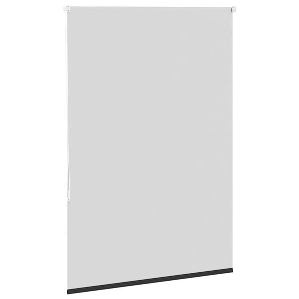 vidaXL Roller Blind Blackout Black 105x175 cm Fabric Width 100.7 cm Polyester
