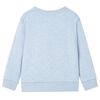 Kids' Sweatshirt Soft Blue Melange 92