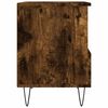 vidaXL Bedside Cabinets 2 pcs Smoked Oak 40x35x50 cm Engineered Wood