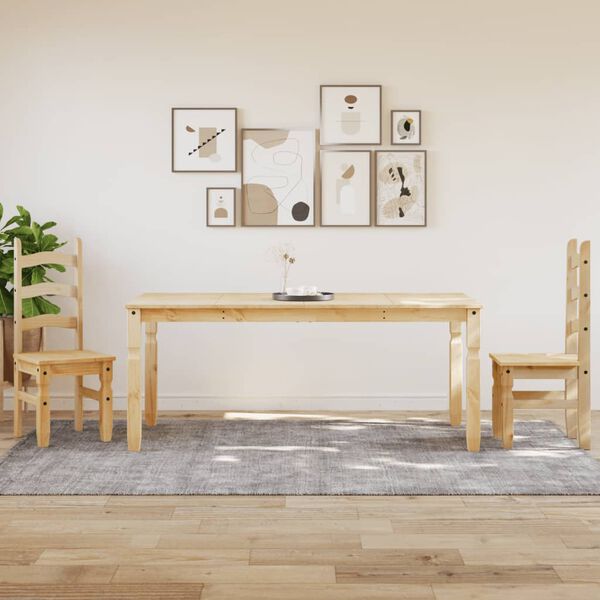 vidaXL Dining Table Corona 180x90x75 cm Solid Wood Pine