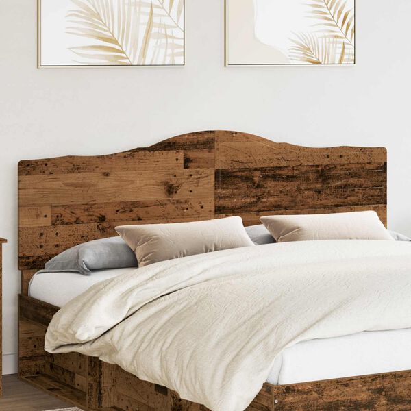 vidaXL Headboard Old Wood 200 cm Engineered wood