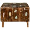vidaXL Coffee Table Multicolour 90 x 50 x 35 cm Solid Reclaim Wood