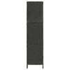 vidaXL 4-Panel Room Divider Black 154x160 cm Water Hyacinth