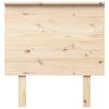 vidaXL Bed Headboard 79x6x82.5 cm Solid Wood Pine
