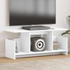 vidaXL TV Stand White 102 x 35 x 45 cm Engineered Wood