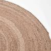 LABEL51 Carpet Jute Round 90 cm M Natural