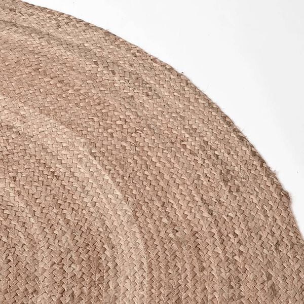 LABEL51 Carpet Jute Round 90 cm M Natural