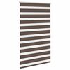 vidaXL Zebra Blind 80 x 175 cm Coffee