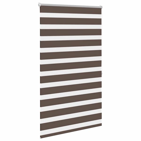 vidaXL Zebra Blind 80 x 175 cm Coffee
