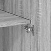 vidaXL Highboard Grey Sonoma 80x42.5x185 cm Engineered Wood