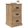 vidaXL Bedside Cabinet Artisan Oak 39 x 39 x 67.5 cm Engineered Wood