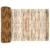 vidaXL Garden Fence Carbonized 600 x 80 cm Reed