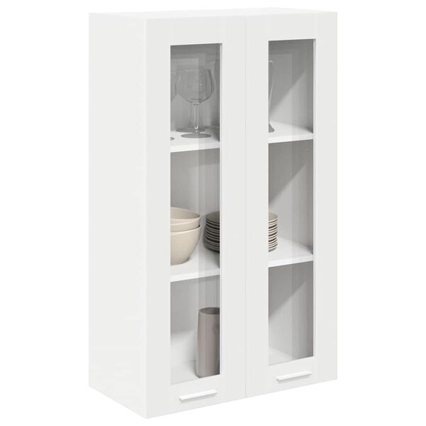 vidaXL Hanging Cabinet White 60 x 31 x 100 cm Engineered Wood
