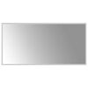 vidaXL LED Bathroom Mirror Transparent 100 x 50 cm Tempered Glass
