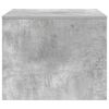 vidaXL Coffee Table Concrete Grey 60 x 50 x 40 cm Engineered Wood