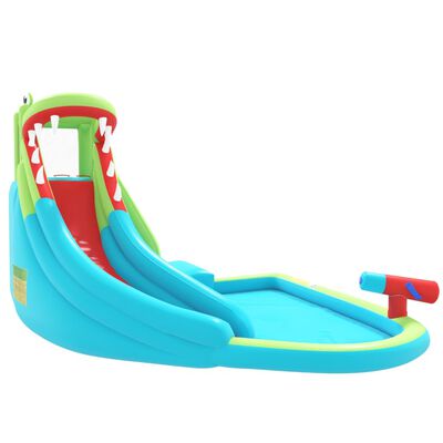 Happy Hop Inflatable Water Slide with Splash Pool 356x300x230 cm PVC